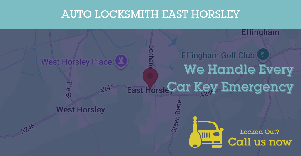 Auto Locksmith Services in East Horsley - KT postcode