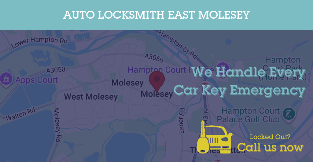 Auto Locksmith Services in East Molesey - KT postcode