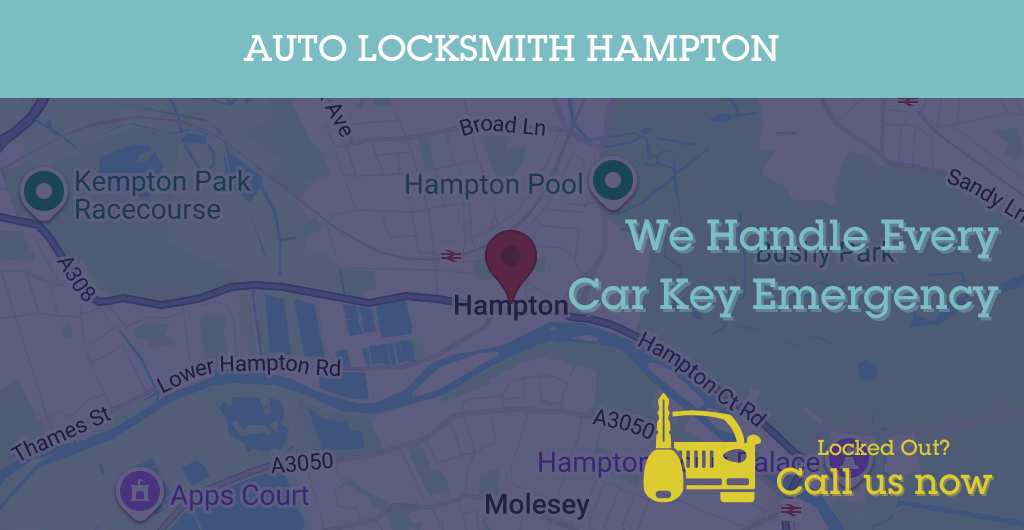 Auto Locksmith Services in Hampton - KT postcode