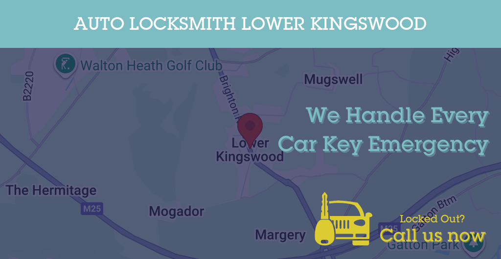 Auto Locksmith Services in Lower Kingswood - KT postcode