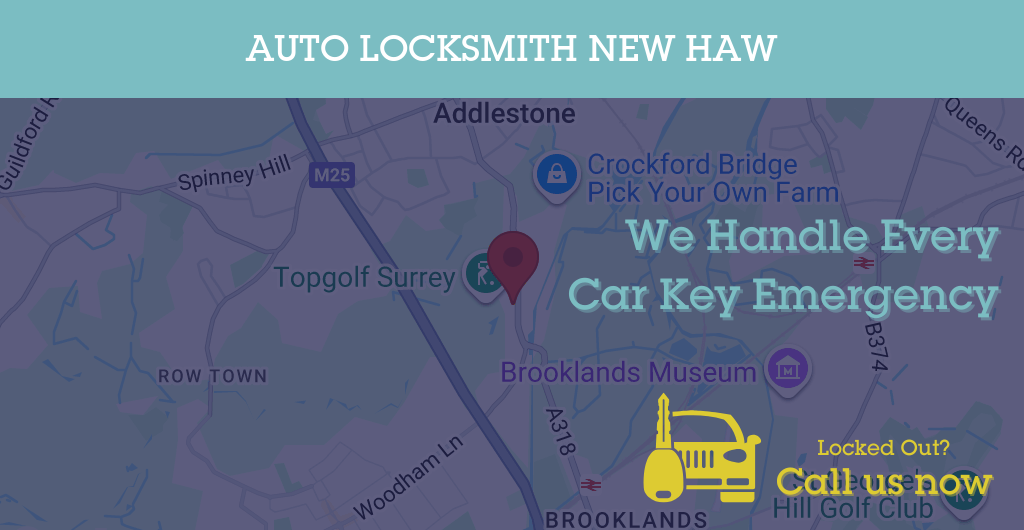 Auto Locksmith Services in New Haw - KT postcode