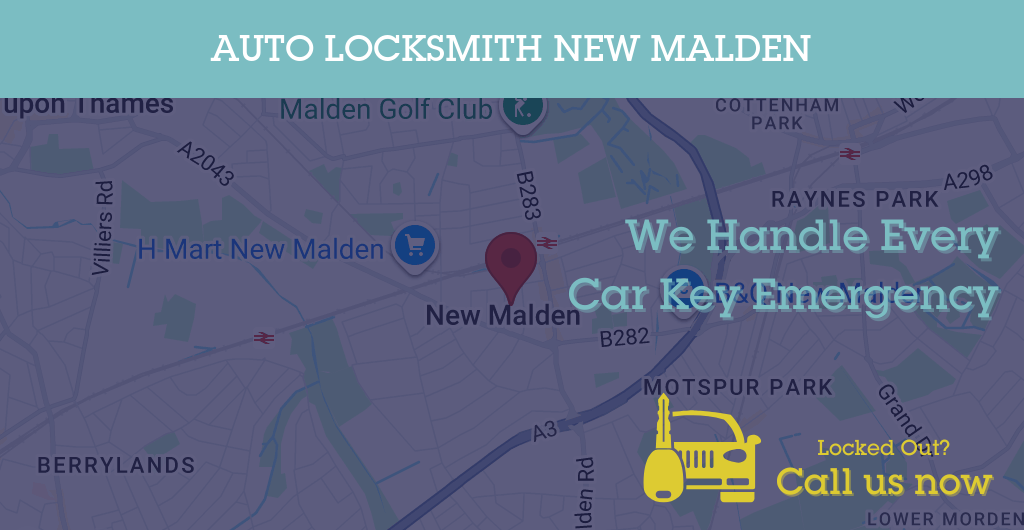 Auto Locksmith Services in New Malden - KT postcode