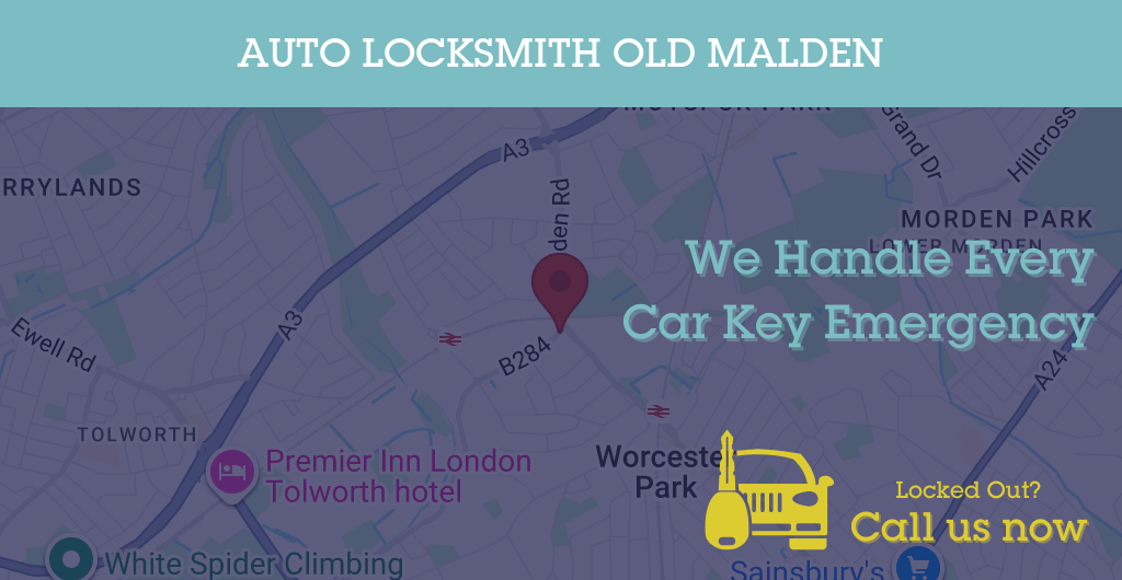 Auto Locksmith Services in Old Malden - KT postcode