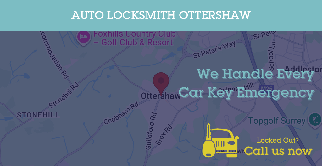 Auto Locksmith Services in Ottershaw - KT postcode