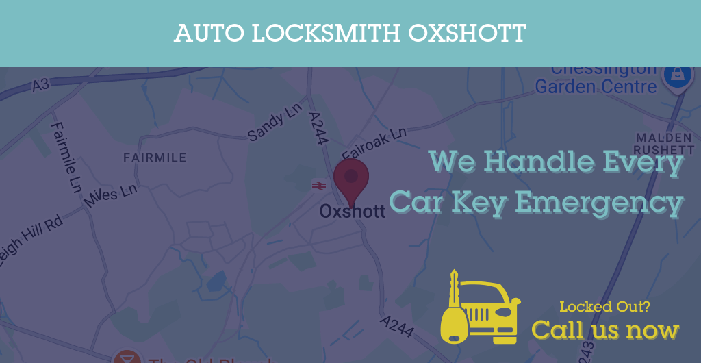 Auto Locksmith Services in Oxshott - KT postcode