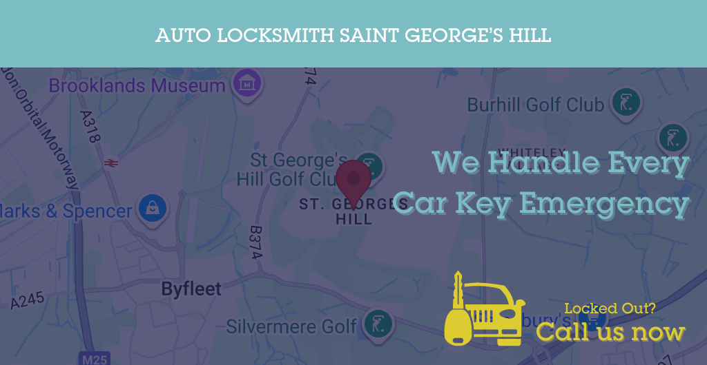 Auto Locksmith Services in Saint George’s Hill - KT postcode