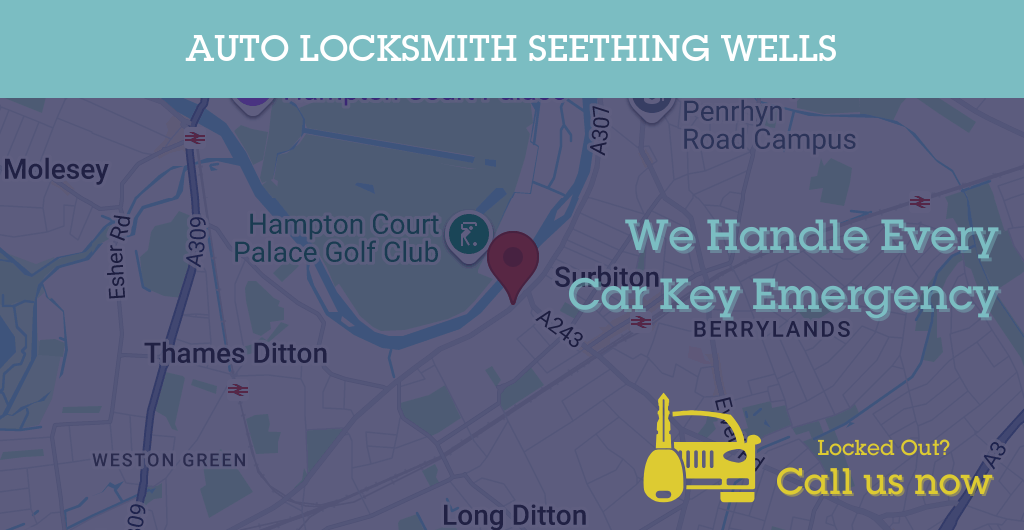 Auto Locksmith Services in Seething Wells - KT postcode