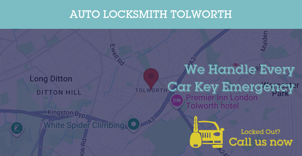 Auto Locksmith Services in Tolworth - KT postcode