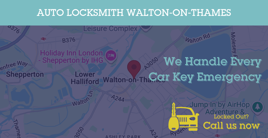 Auto Locksmith Services in Walton-on-Thames - KT postcode