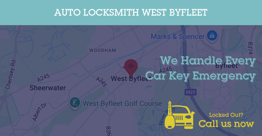 Auto Locksmith Services in West Byfleet - KT postcode