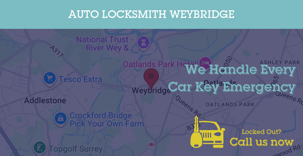 Auto Locksmith Services in Weybridge - KT postcode